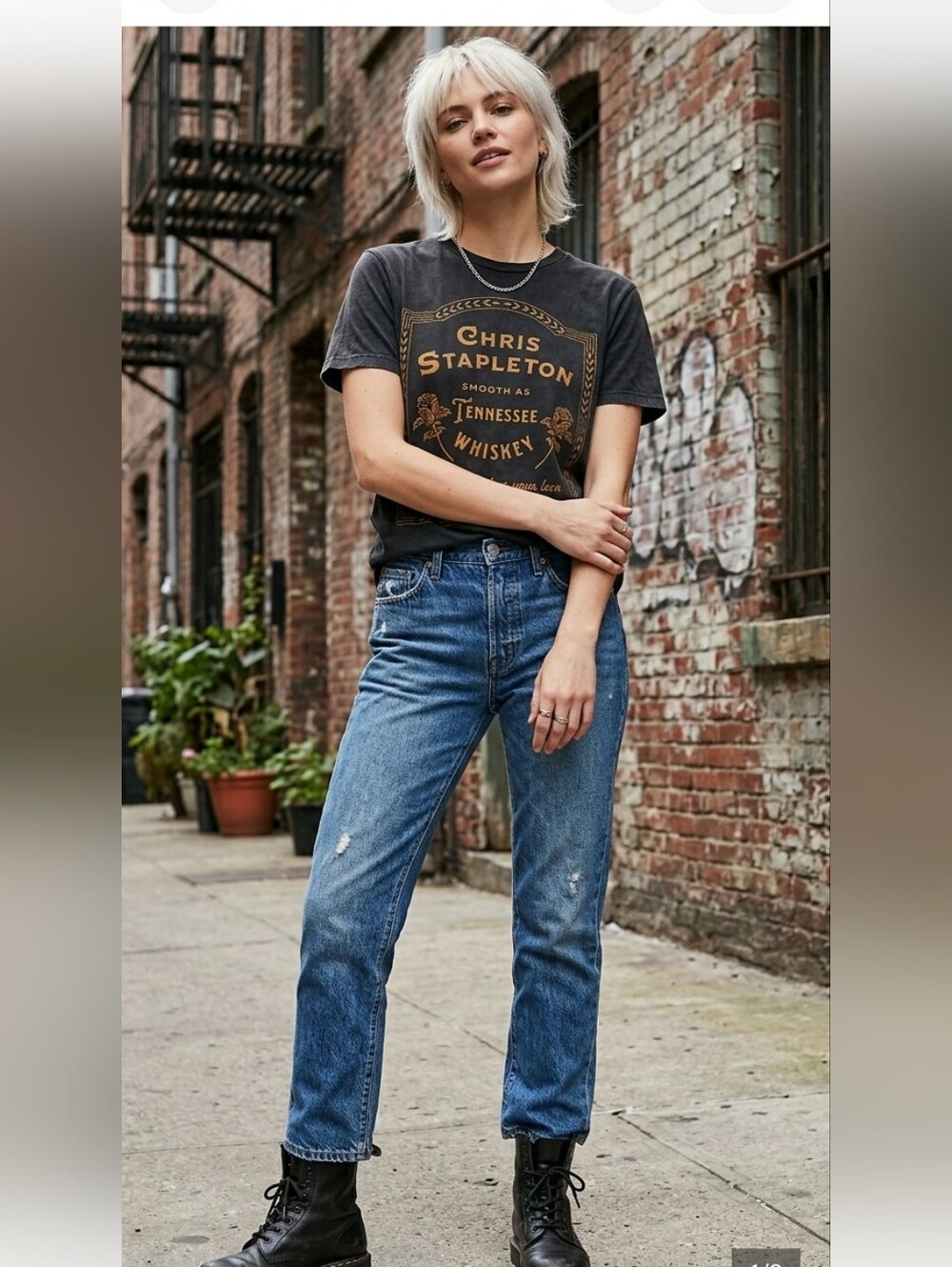 Chris Stapleton Soft Black T-shirt